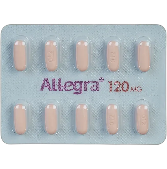 allegra 120mg tablet 10's